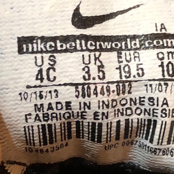 Nike Dart 10 Toddler Shoe Sneakers - Picture 8 of 8